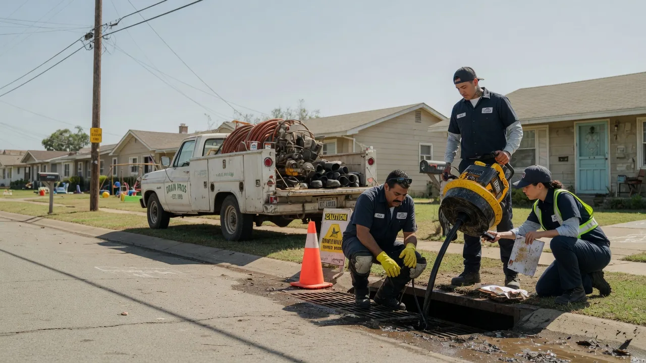 Drain Cleaning in Borger, TX near me
